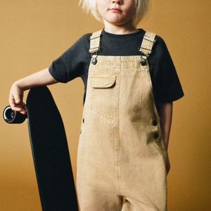Zara denim overalls